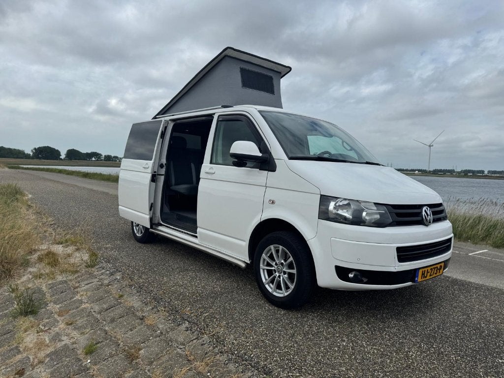 Volkswagen Transporter Camper T6 2.0TDI AUT/CLIMA/NAVI, Caravans en Kamperen, Campers, Automaat, Volkswagen, Omvormer, Tot en met 2
