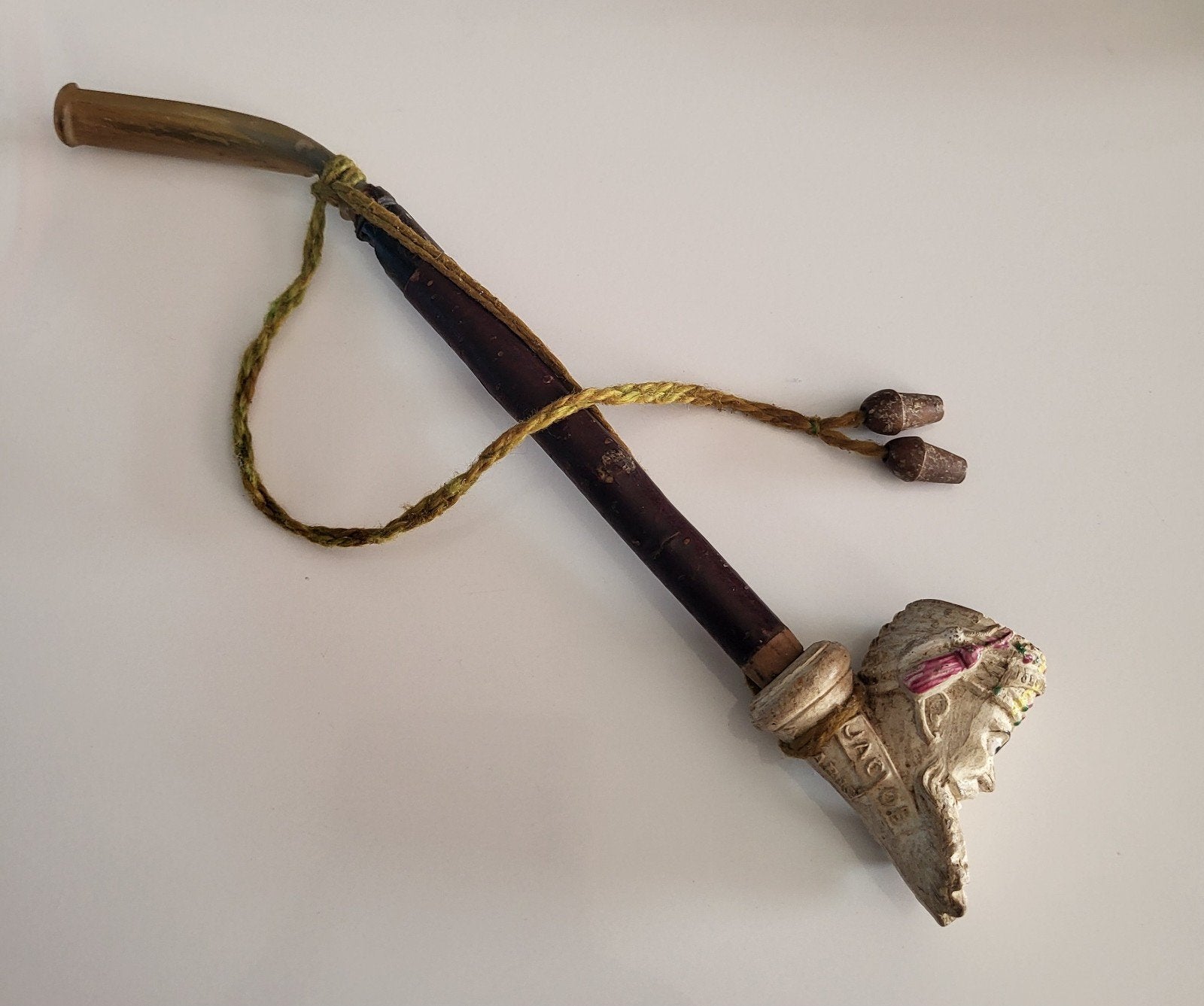 Te koop vintage pijp, Overige materialen, Gebruikt, Minder dan 4 cm, Ophalen of Verzenden