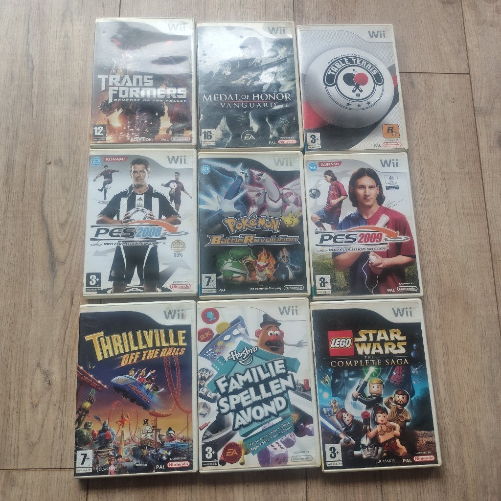 Wii spellen Mario, Pokemon etc, Spelcomputers en Games, Games | Nintendo Wii, Avontuur en Actie, 1 speler, Ophalen of Verzenden