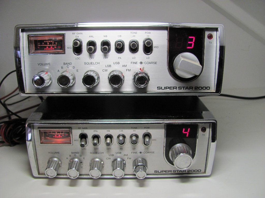 2x SUPERSTAR-2000 FM/AM/SSB  27mc bak, Ophalen of Verzenden, Gebruikt