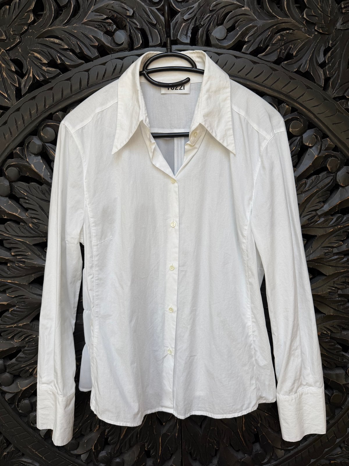 Mooie Tuzzi blouse maat 42, Ophalen of Verzenden, Gedragen, Maat 42/44 (L), Wit