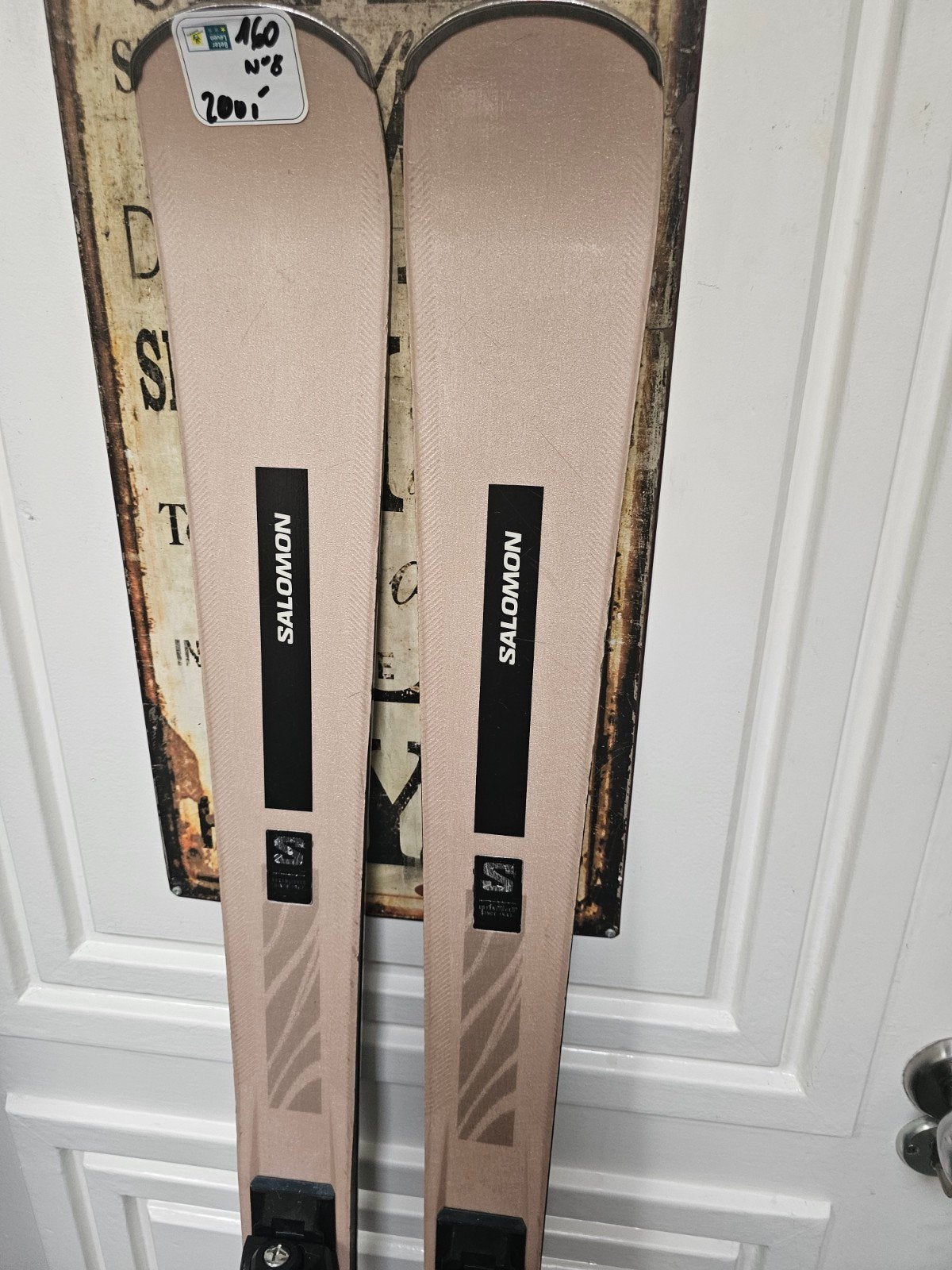 160cm SALOMON S MAX N0 8 DAMES ALL ROUND CARVE SKIS