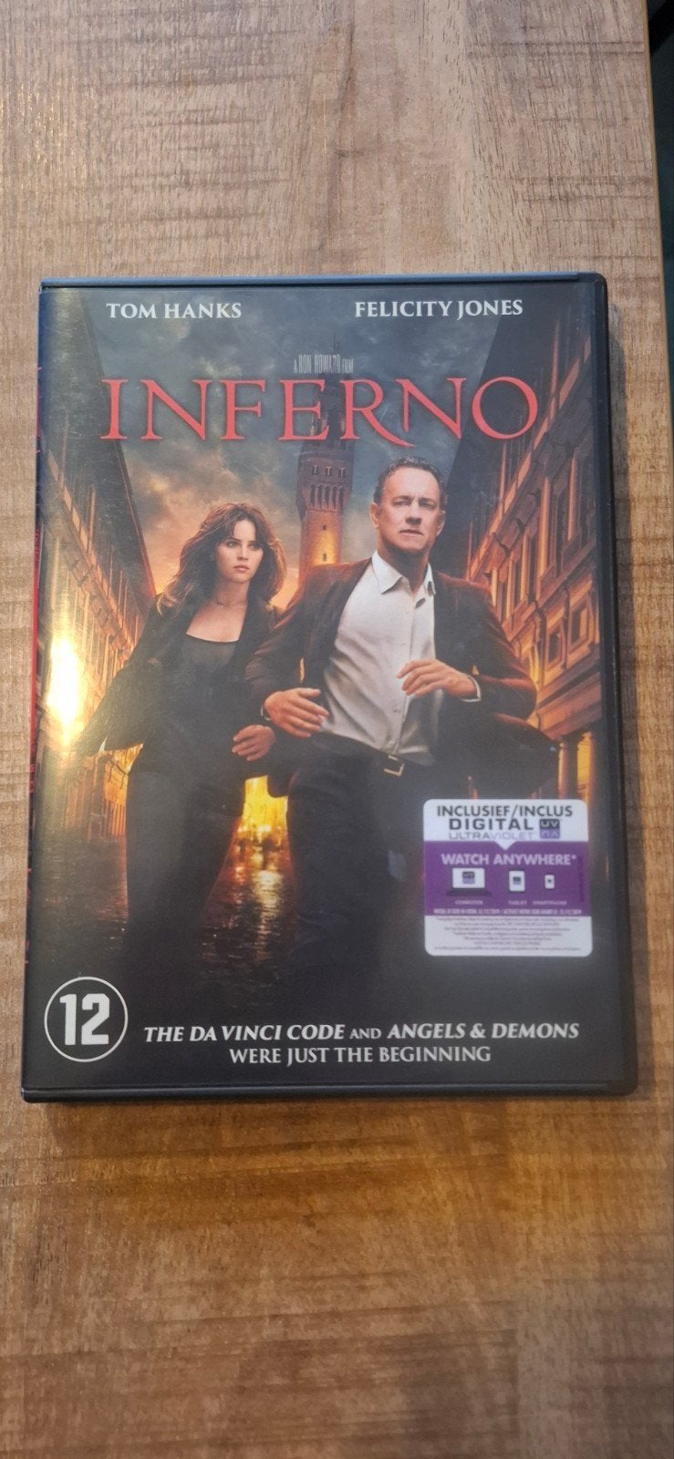 Inferno dvd, Alle leeftijden, Ophalen, Zo goed als nieuw