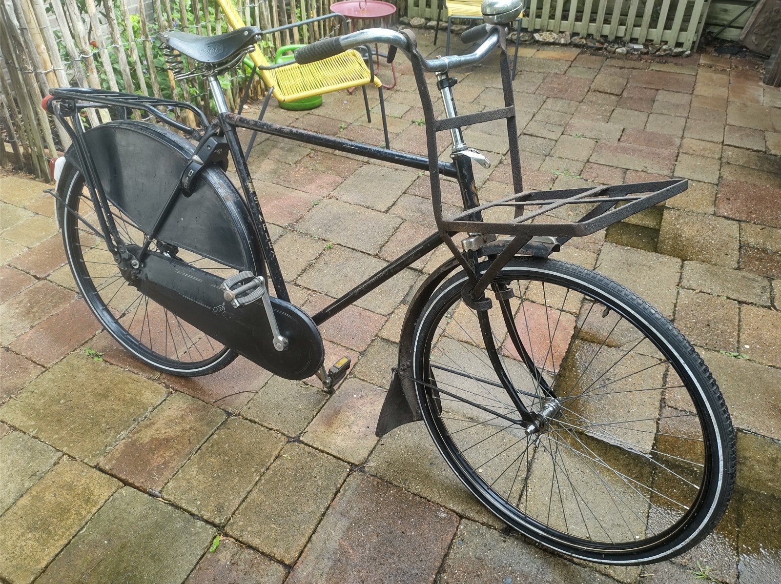 Simplex ouderwetse herenfiets, Ophalen of Verzenden, Gebruikt, Overige merken