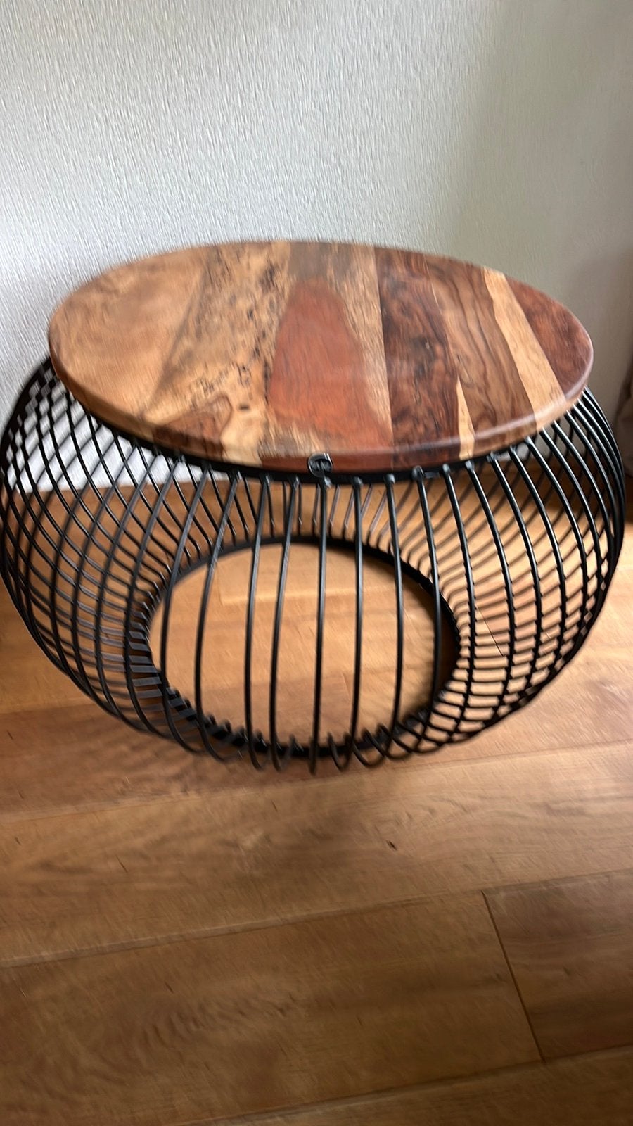 Salontafel/  bijzettafel Nieuw!, Huis en Inrichting, Tafels | Salontafels, Ophalen, Zo goed als nieuw, Vierkant, 50 tot 100 cm