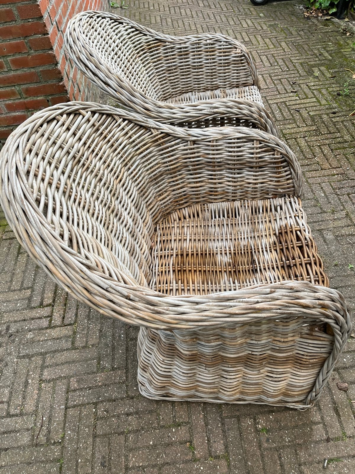 Set van 2 rotan stoelen - Gebruikt, Ophalen, Gebruikt, Twee, Overige kleuren