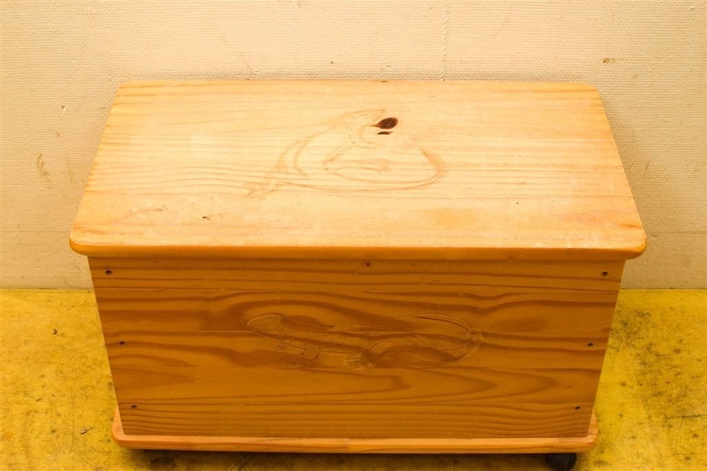 Houten kist 51134, Ophalen of Verzenden, Gebruikt, 50 tot 100 cm, Minder dan 50 cm