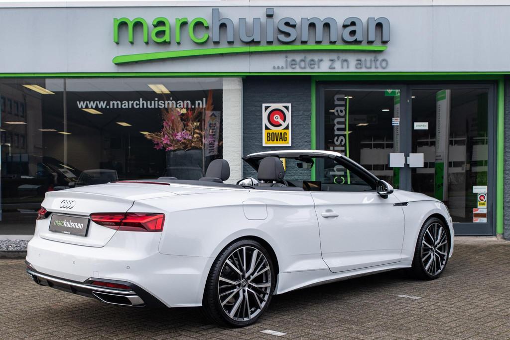Audi A5 Cabriolet 40 TFSI Advanced Edition / LEDER / MASSAGE, 12 maanden, 4 cilinders, 4 stoelen, 1645 kg