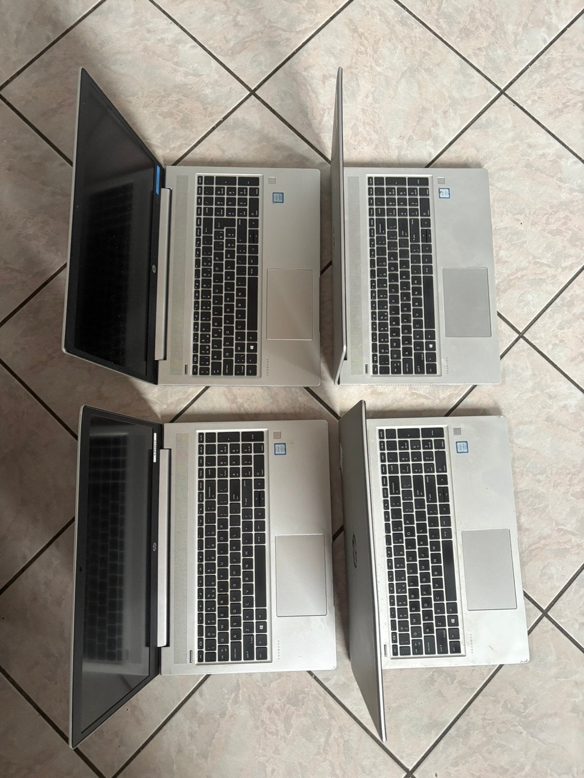 Partij 12x hp probook 450 g6 i5-8265u 8gb 128gb ssd ex lader, Hp, Gebruikt, Intel Core i5-8265U, 8 GB