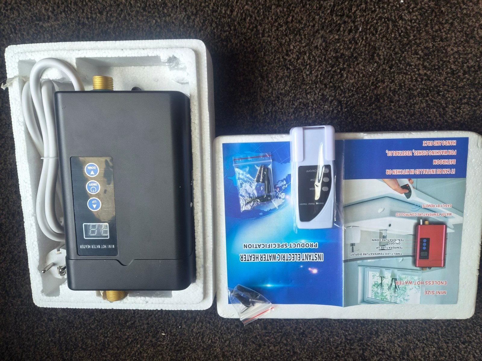 instant Electric water heater, Ophalen of Verzenden, Nieuw