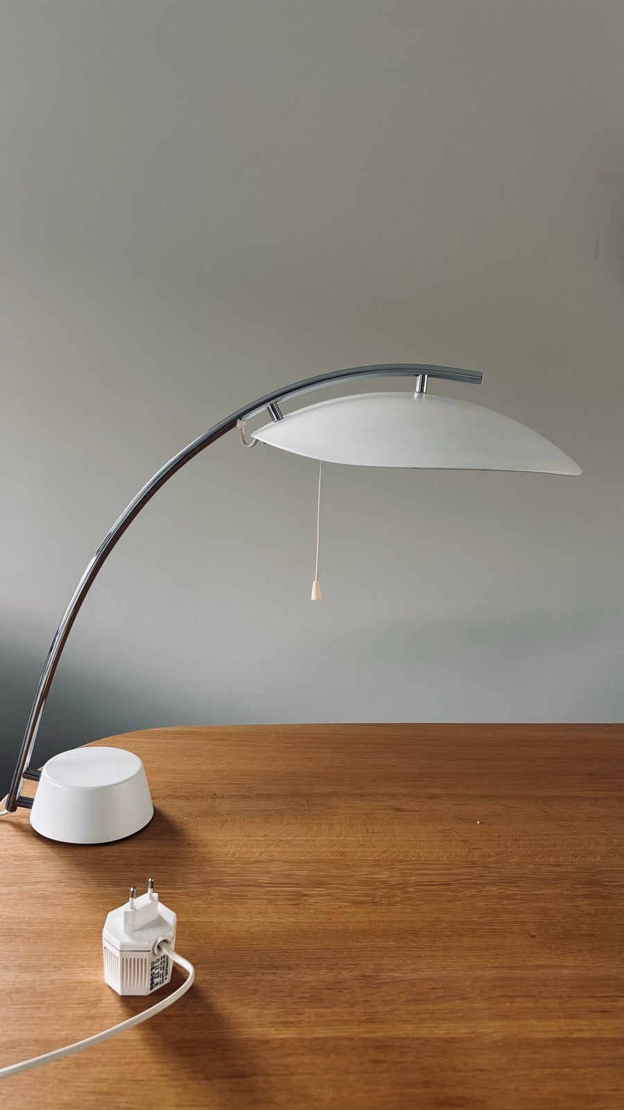 IKEA L9003 Booglamp Cumulus - Tomas Jellinek, Gebruikt, 54 cm, Wit, Ophalen of Verzenden