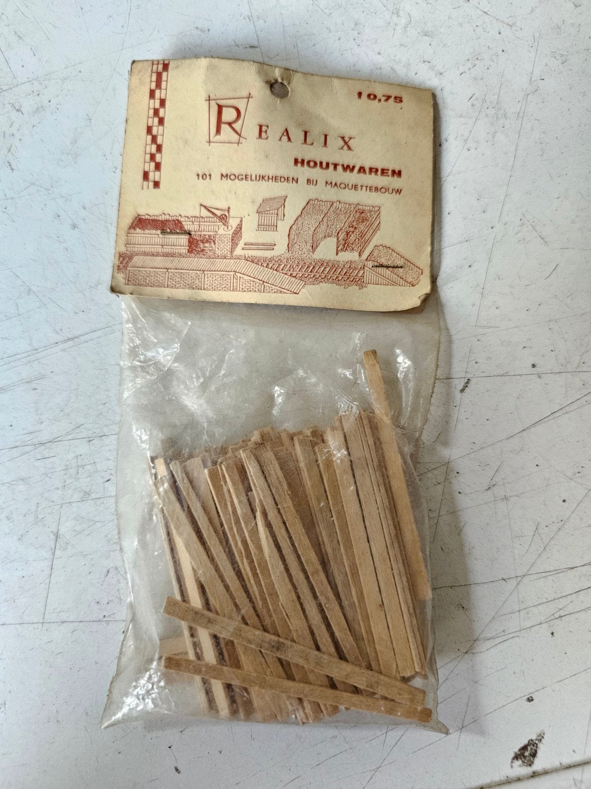 Realix Houtwaren Houten Latjes HO schaal modelbouw, Hobby en Vrije tijd, Ophalen of Verzenden