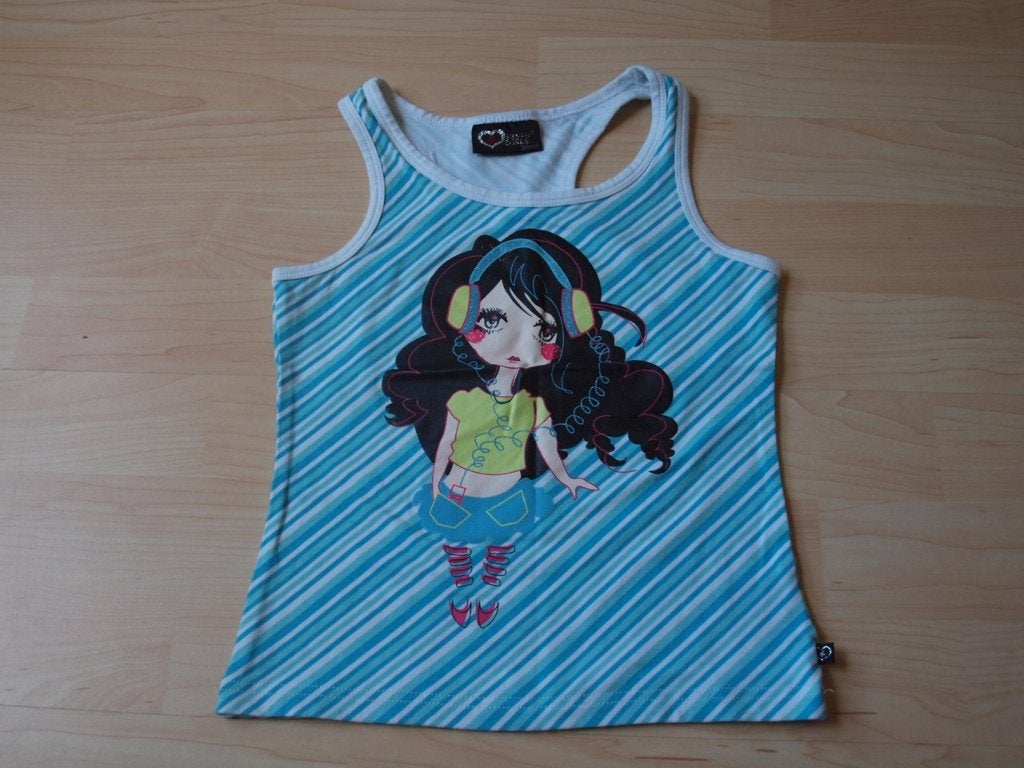 Stoere COOLCAT tanktop maat 122, Meisje, Coolcat, Ophalen of Verzenden, Zo goed als nieuw