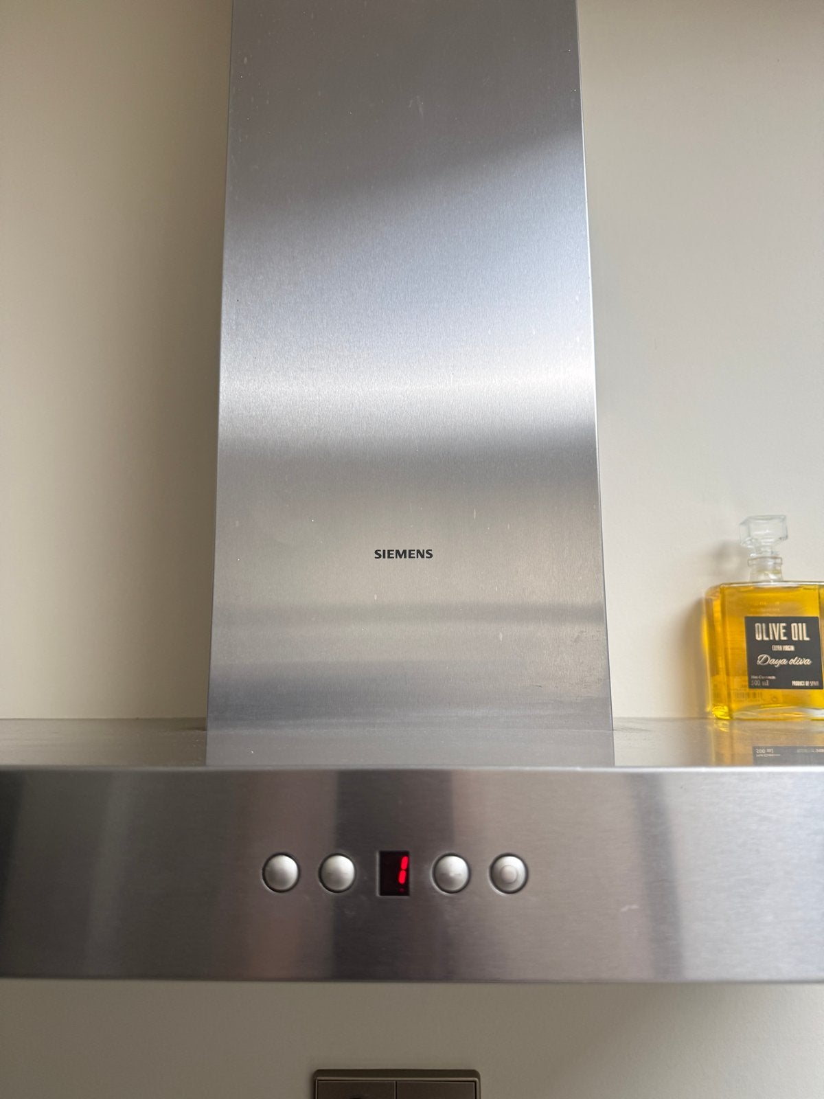 Siemens afzuigkap chroom 90 cm breed, Witgoed en Apparatuur, Afzuigkappen, Gebruikt, Wandschouwkap, Ophalen of Verzenden, 400 tot 600 m³ per uur