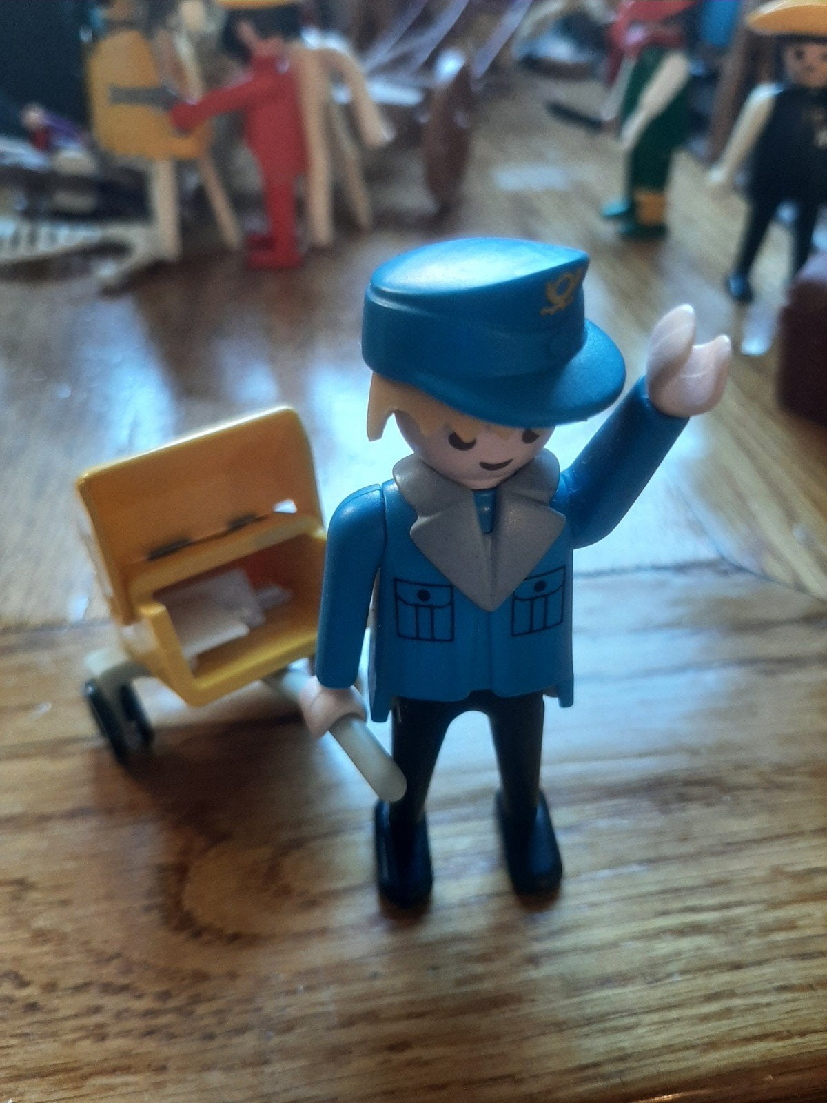 Playmobil Postbode met karretje, Ophalen of Verzenden