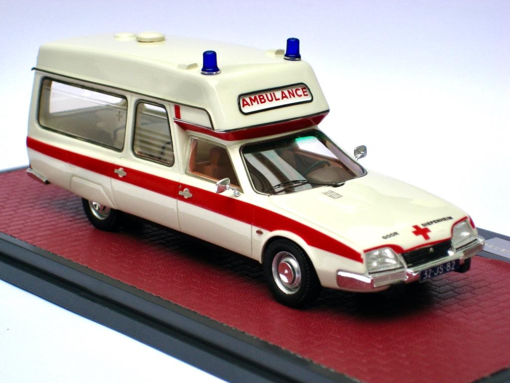Citroen CX Visser ambulance Goor-Diepenheim Matrix 1:43, Ophalen of Verzenden, Nieuw, Auto, Overige merken