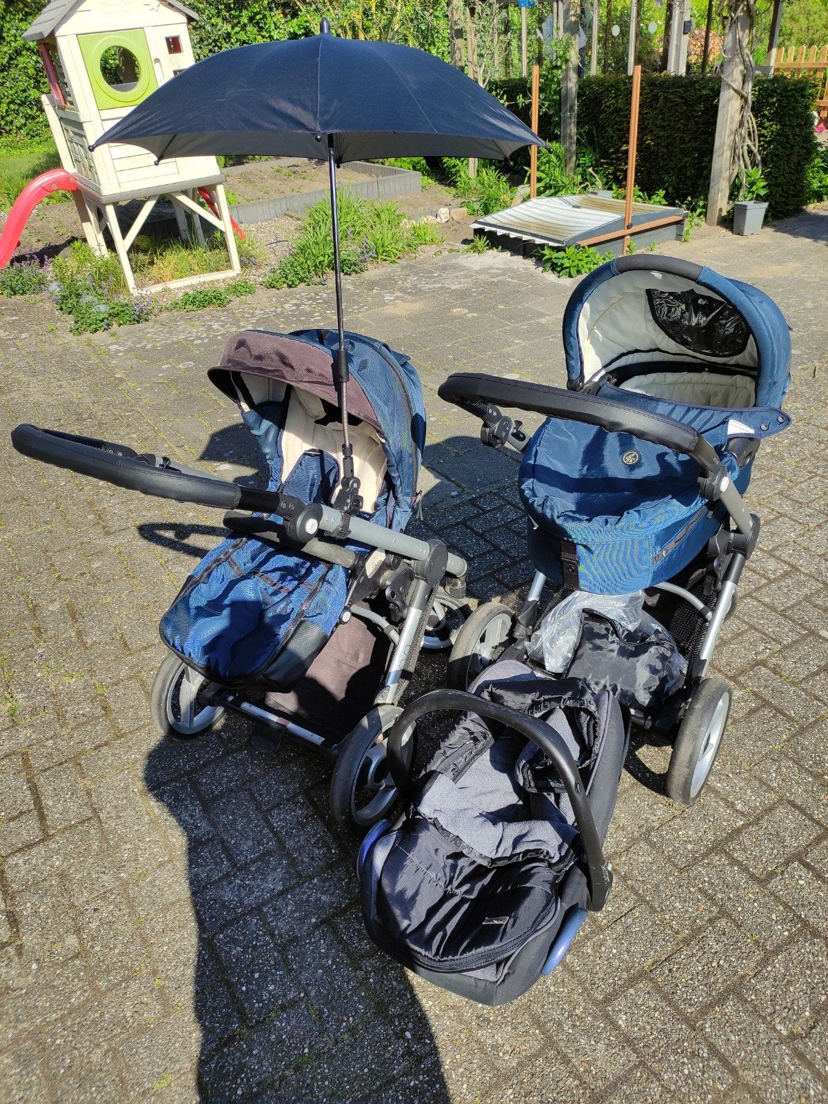 Mutsy 3 in 1 kinderwagen, Ophalen, Gebruikt, Mutsy