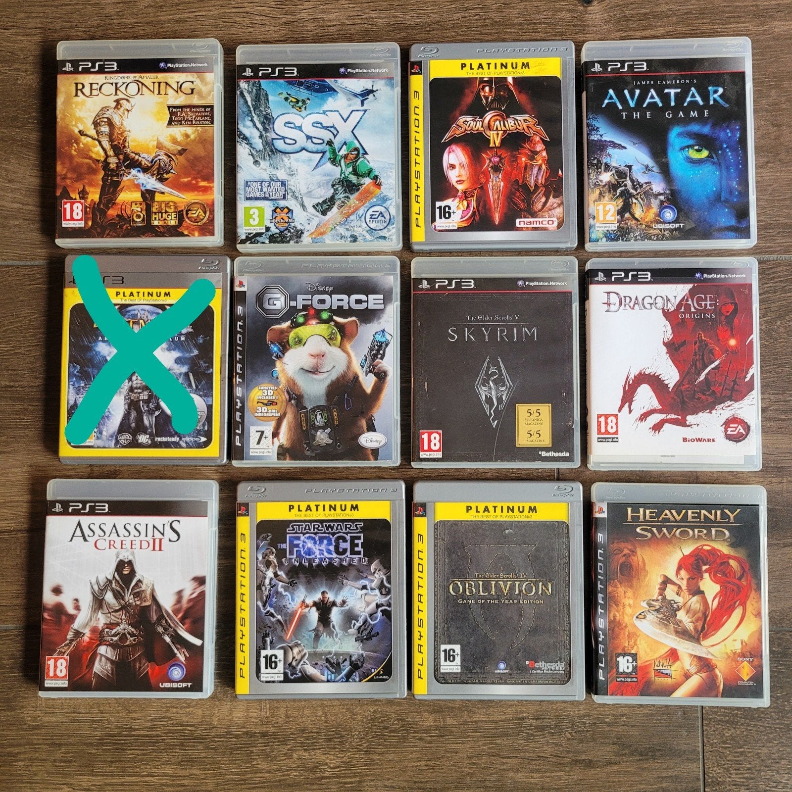 PS3 Games: Assassin's Creed, Skyrim, Avatar en meer!, Avontuur en Actie, Gebruikt, Vanaf 18 jaar, 1 speler