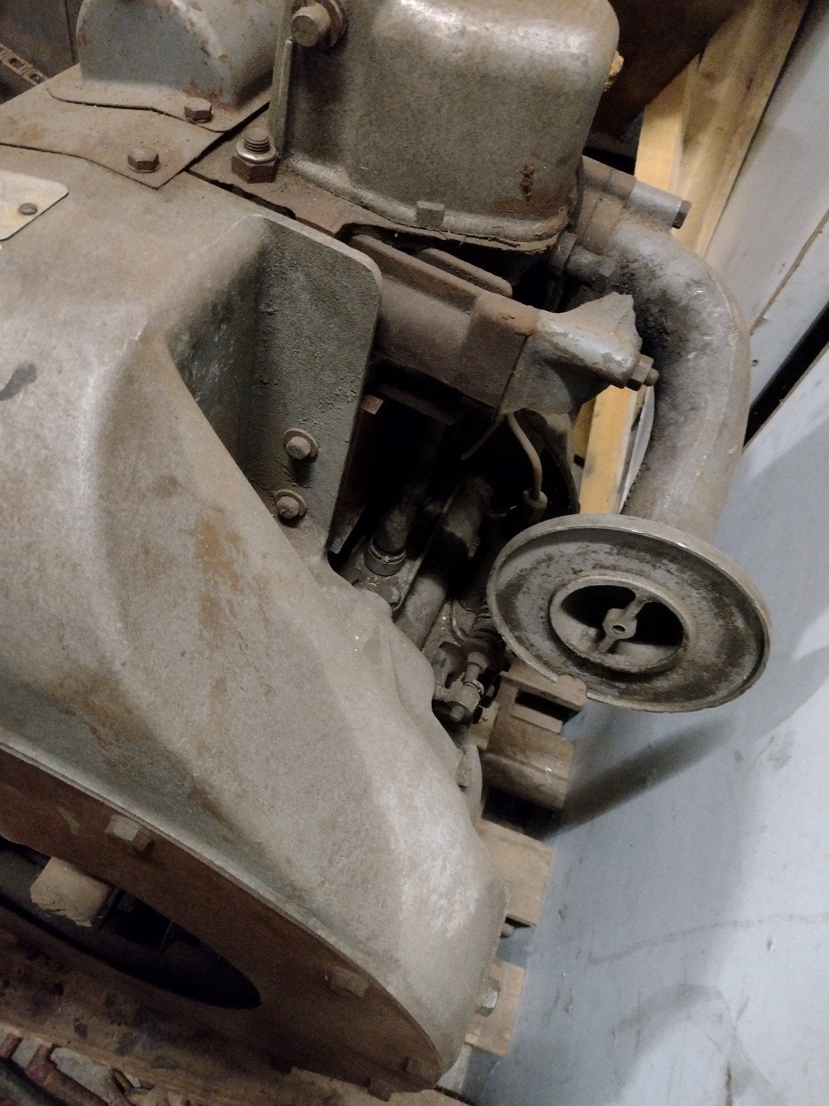 Oude Armstrong Siddeley ASJ1 Dieselmotor 8,5 pk, Doe-het-zelf en Verbouw, Motoren, Ophalen, Gebruikt, Dieselmotor, 1400 tot 1800 rpm