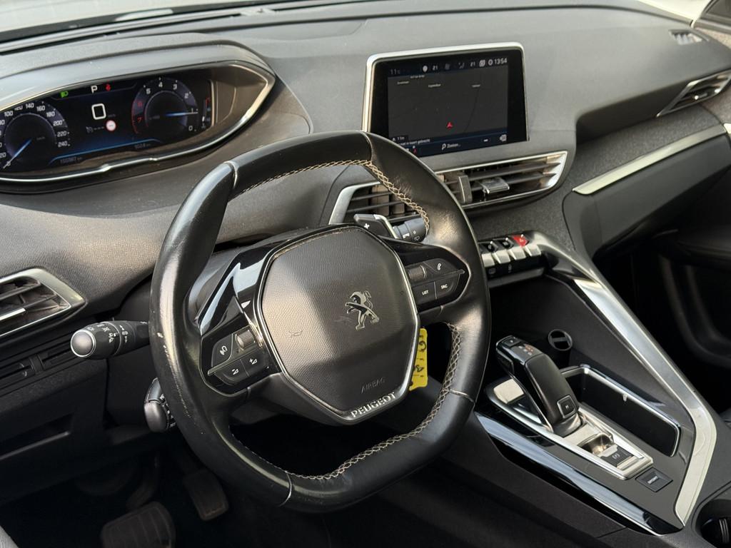 Peugeot 3008 1.2 PureTech Allure, Gebruikt, 1199 cc, Leder en Stof, Bedrijf