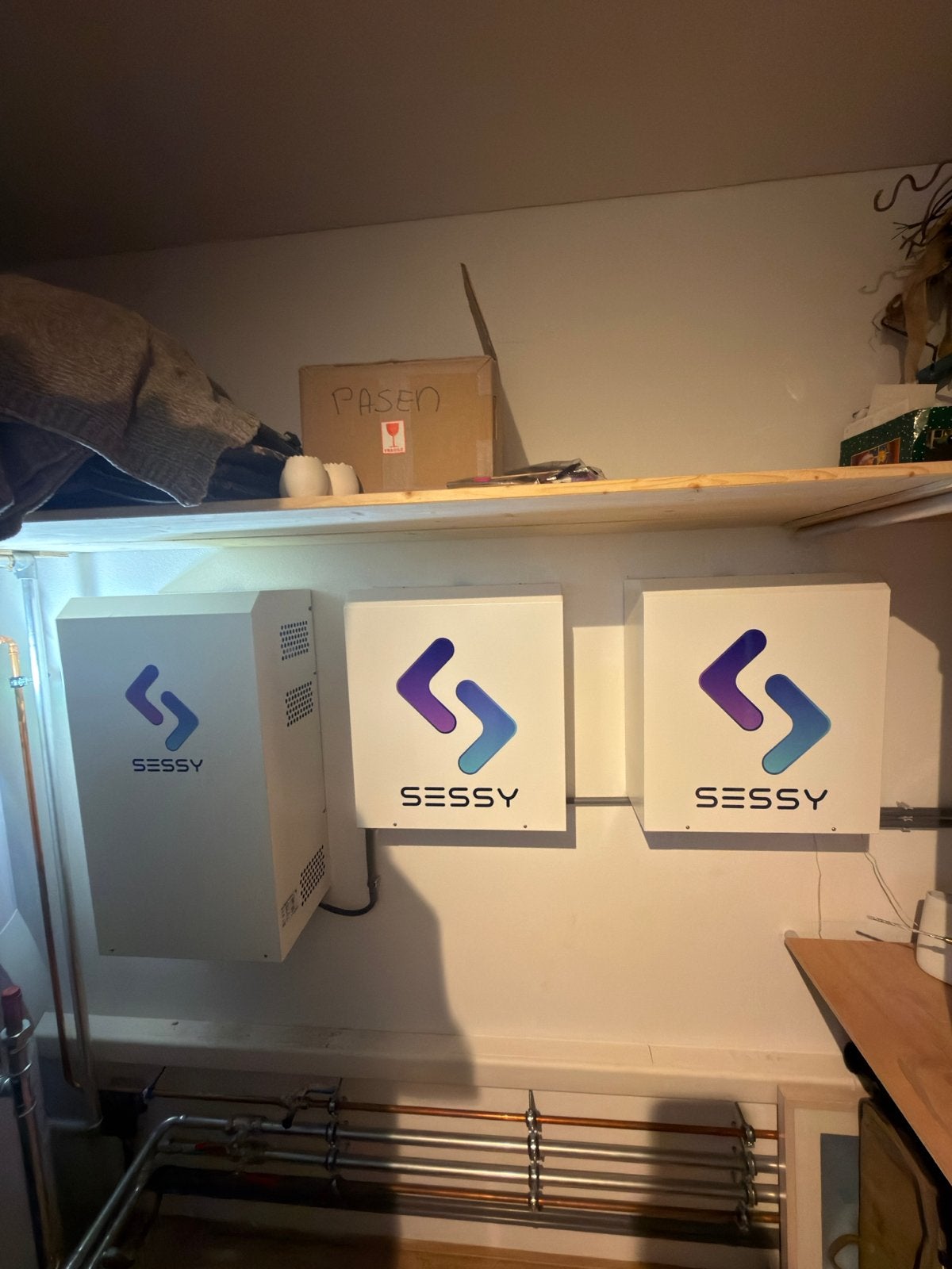 Sessy Batterijen Installatie - Energieopslag Thuis, Ophalen of Verzenden, Nieuw
