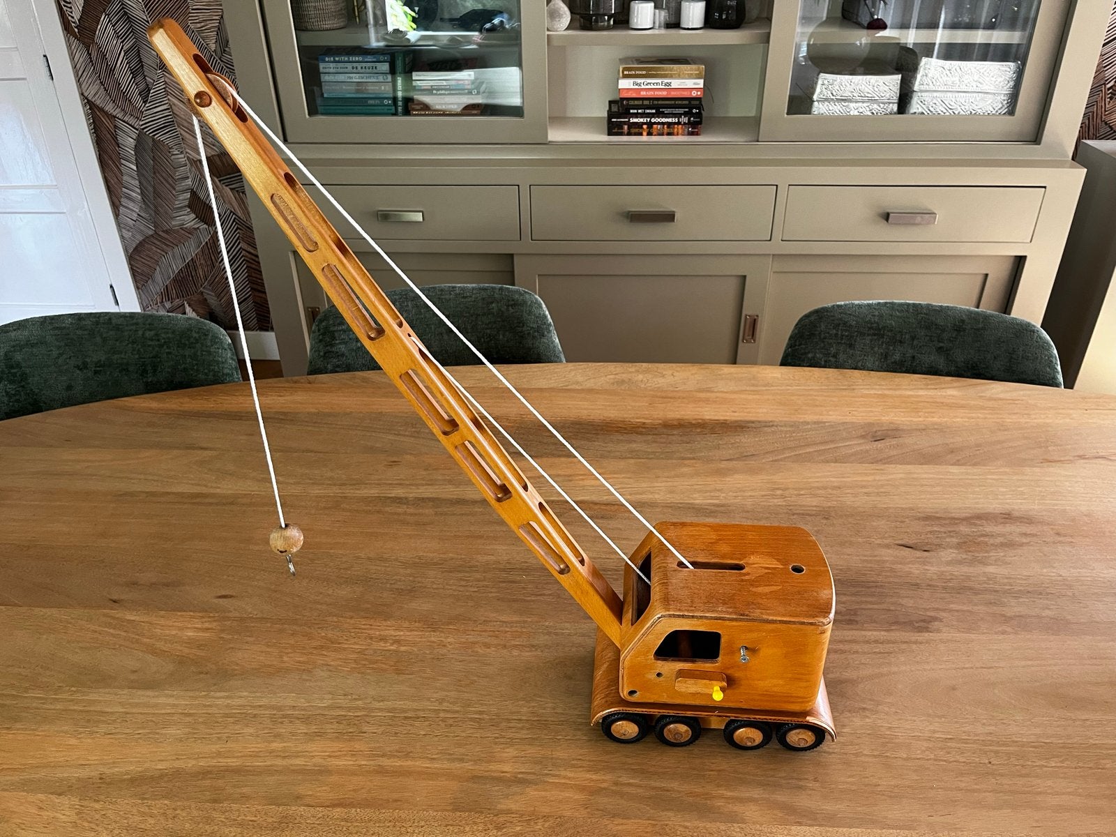 Houten Friedrich Fröbel Werdau hijskraan, Ophalen, Gebruikt, Overige typen