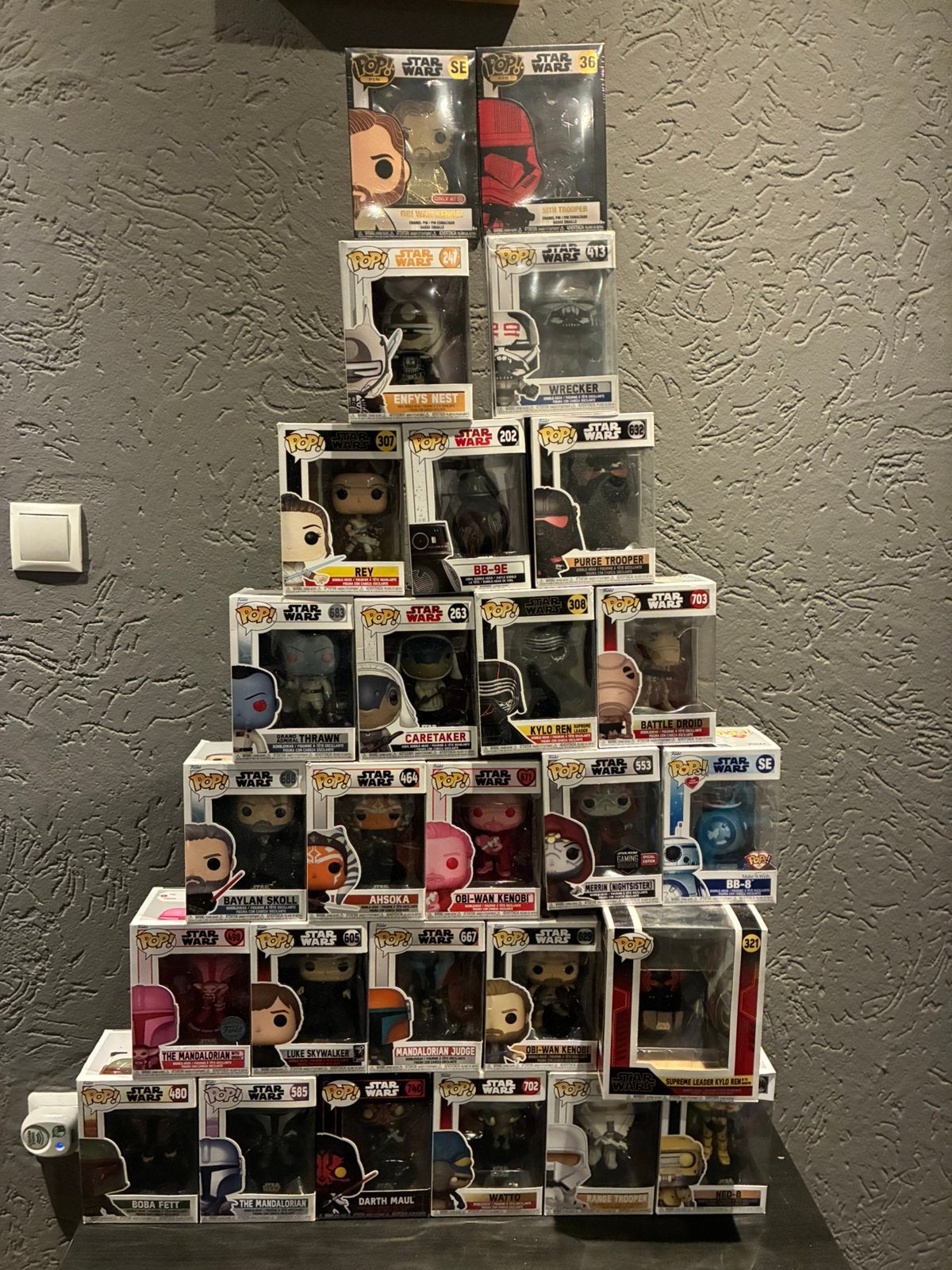 Grote starwars funko collectie - 27 funko’s, Ophalen of Verzenden, Nieuw