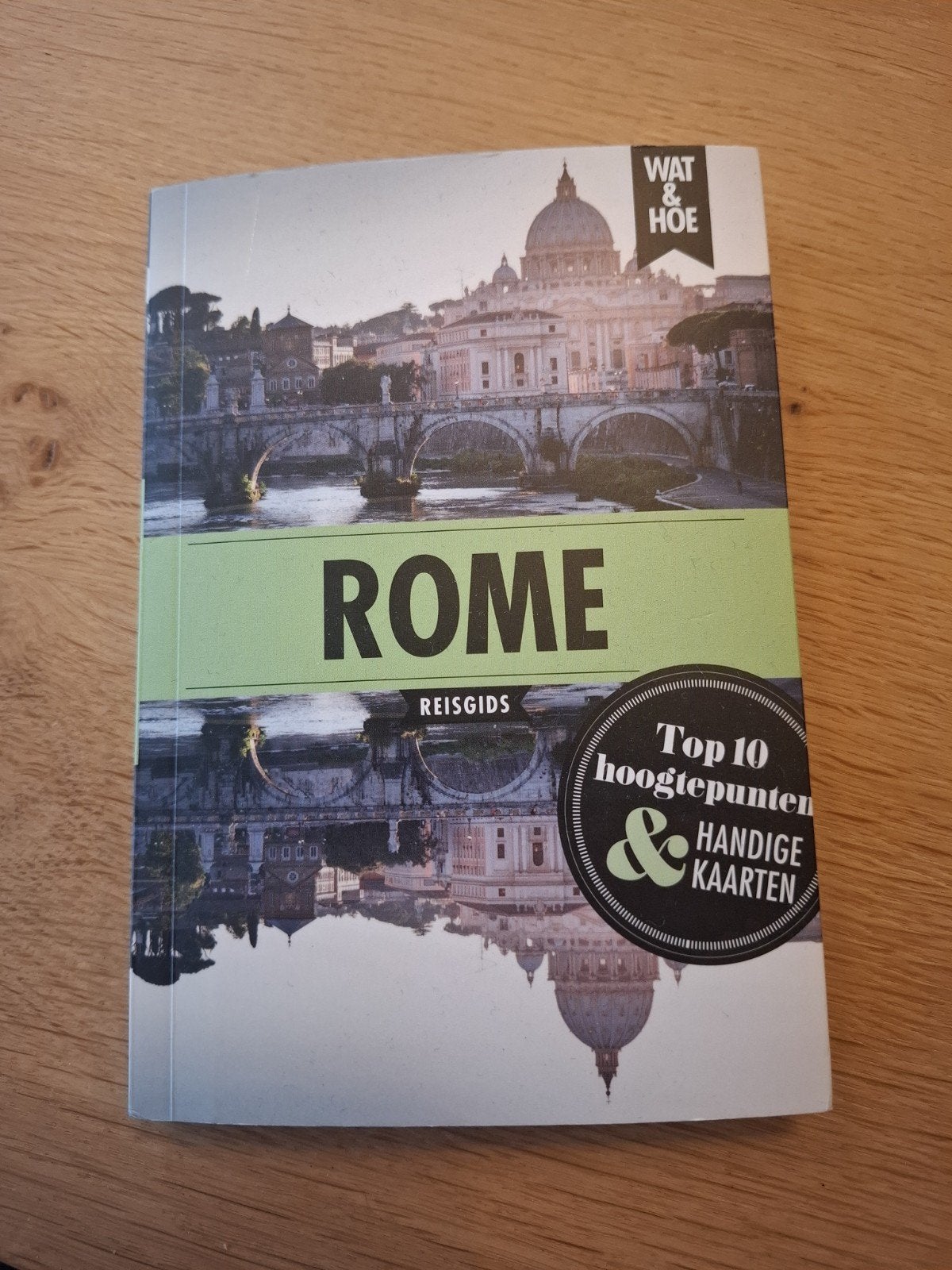 Wat & Hoe Rome Reisgids - Top 10 Hoogtepunten & Kaarten, Europa, Ophalen of Verzenden, Zo goed als nieuw, Reisgids of -boek