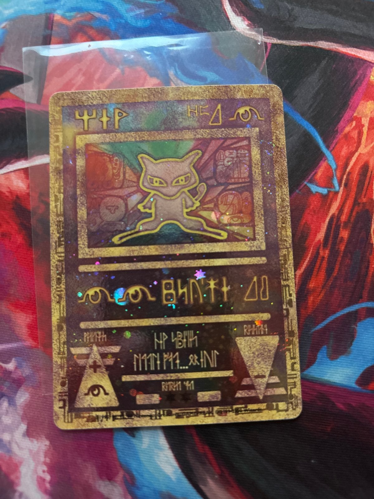 Ancient Mew Pokémon Kaart - Zeldzaam en Holografisch, Hobby en Vrije tijd, Verzamelkaartspellen | Pokémon, Verzenden, Zo goed als nieuw