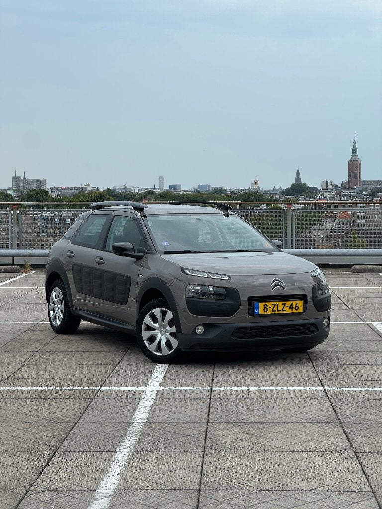 Citroën C4 Cactus 1.2 VTI 82 2015 Bruin CARPLAY/ANDROID AUTO, Voorwielaandrijving, Euro 5, Stof, 1199 cc
