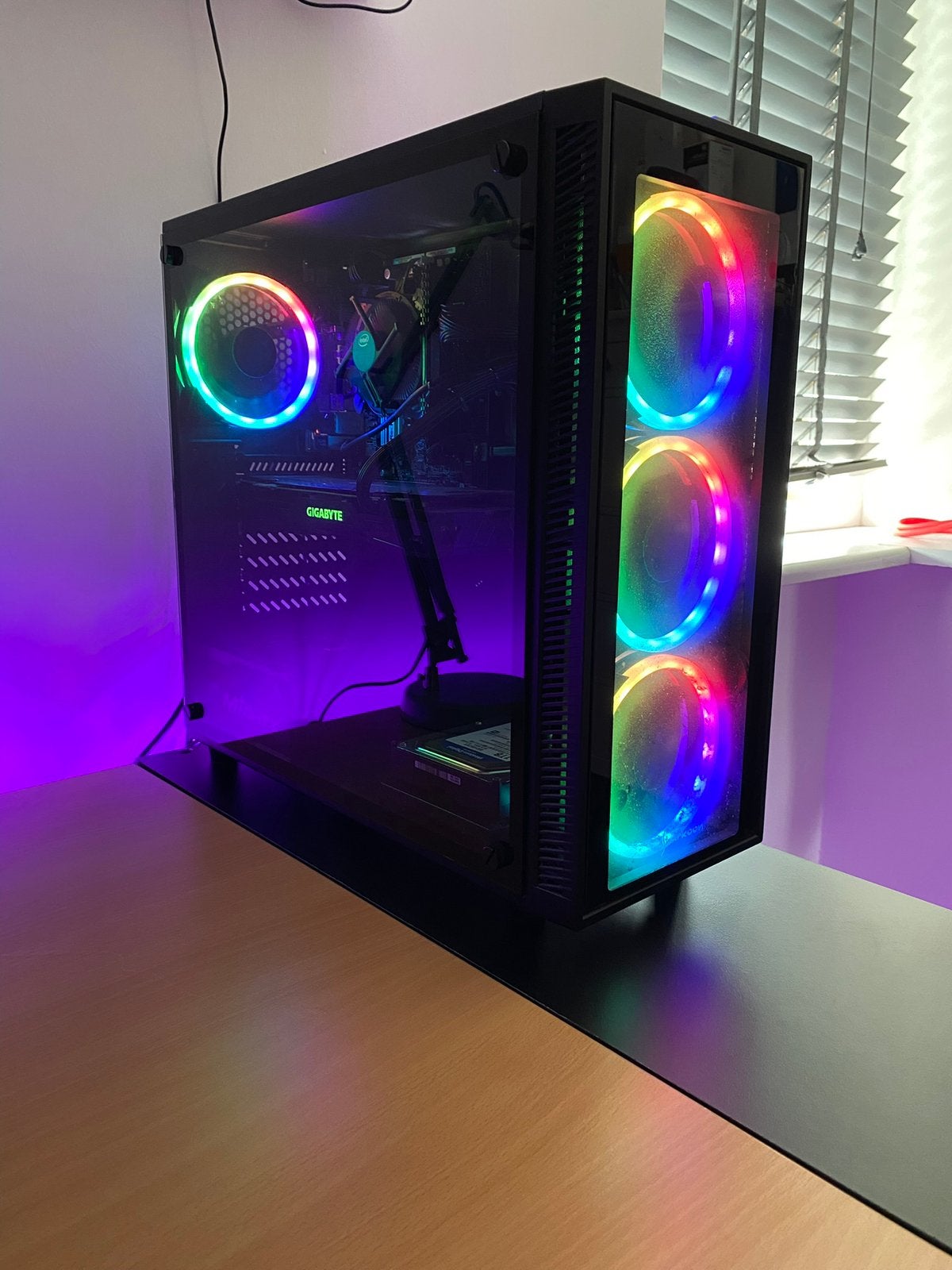 Gaming PC GTX 1070 8GB 16GB RAM I5 9600KF 1TB HDD 223GB SSD, Gebruikt, Ophalen of Verzenden, Gaming, HDD