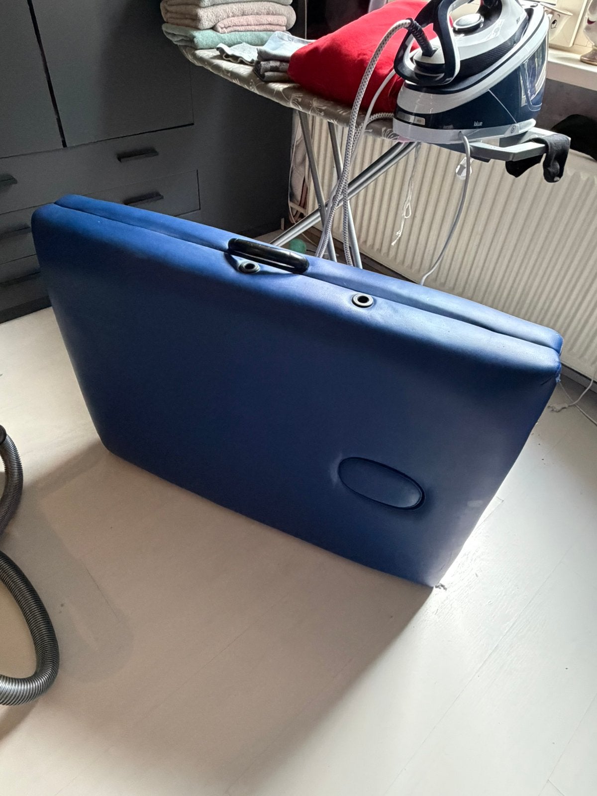 Massage/wimper tafel opklapbaar, Ophalen, Gebruikt, Massagetafel