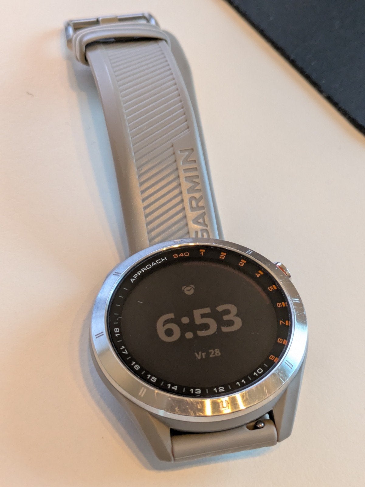 Garmin Approach S40 GPS Golfhorloge, Garmin, Ophalen of Verzenden, Zo goed als nieuw, Afstand