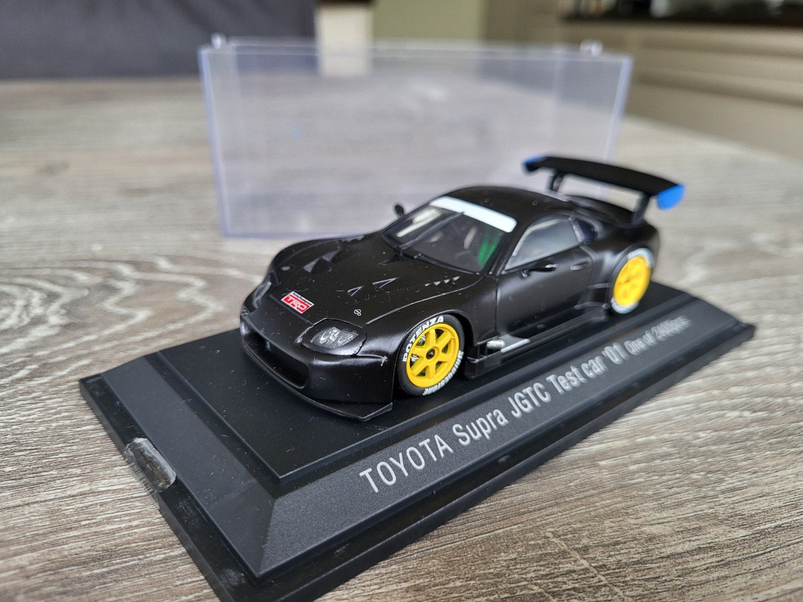 Toyota Supra Mk4 jgtc schaal 1:43, Ophalen of Verzenden, Zo goed als nieuw, Auto, Overige merken