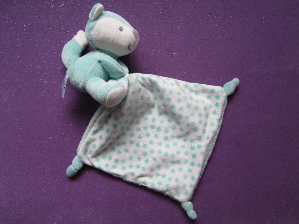 NICOTOY SIMBA TOYS Knuffeldoekje VOS **Nieuw**, Blauw, Nieuw, Ophalen of Verzenden, Met label