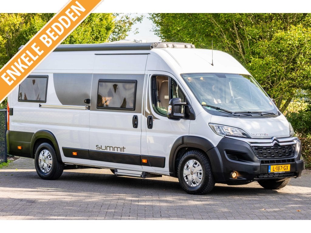 Pössl Summit 640 | 2018 | Euro6 | Enkele bedden, Buscamper of Camperbus, Achteruitrijcamera, Ringverwarming, Pössl