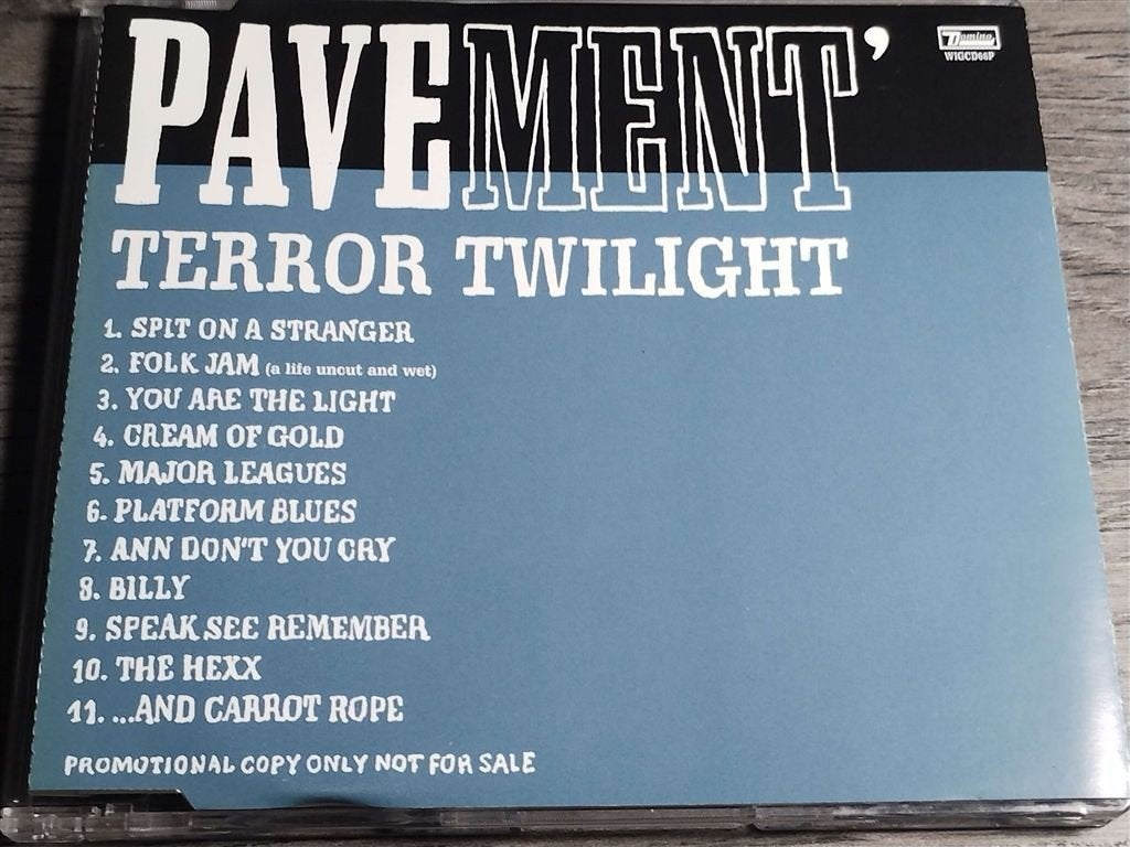 Pavement – Terror Twilight [Promo], Ophalen of Verzenden, Zo goed als nieuw, Pop, Promo