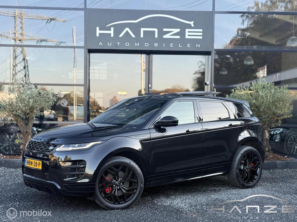 Land Rover Range Rover Evoque P300e AWD R-Dynamic HSE Pano H, Automaat, 309 pk, Euro 6, Zwart