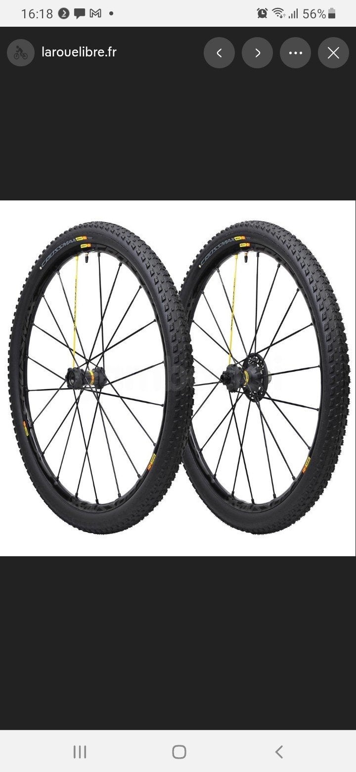 Mavic SL Pro 2016 Wielset - Zo goed als nieuw, Fietsen en Brommers, Wiel, Ophalen of Verzenden, Zo goed als nieuw, Mountainbike