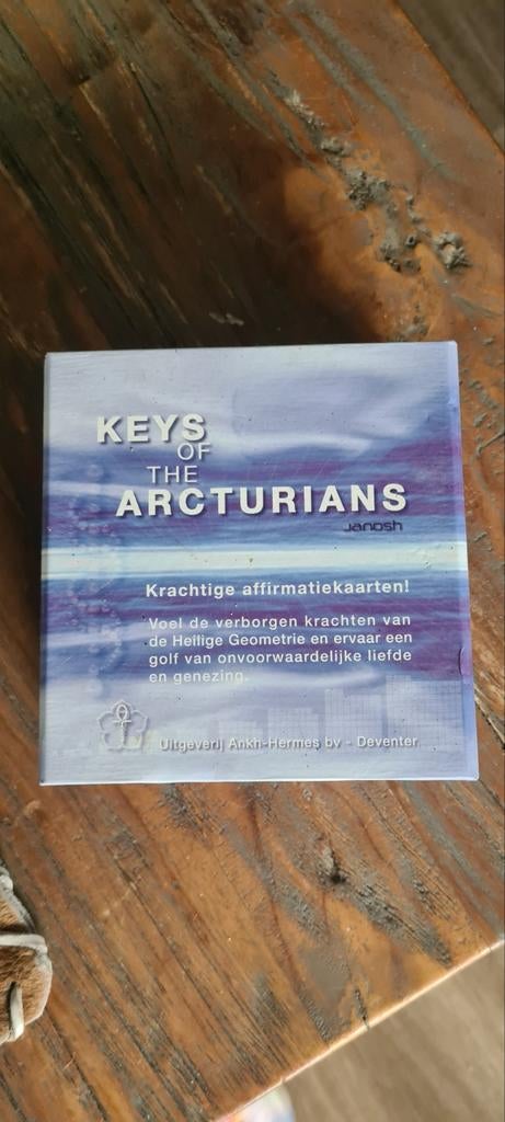 Keys of the Arcturians - Krachtige affirmatiekaarten, Boeken, Spiritualiteit algemeen, Overige typen, Ophalen of Verzenden, Zo goed als nieuw