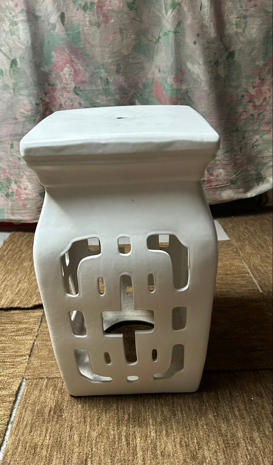 Loods 5 Keramische Bijzettafel met Opengewerkt Design, Overige materialen, Minder dan 55 cm, Vierkant, Zo goed als nieuw