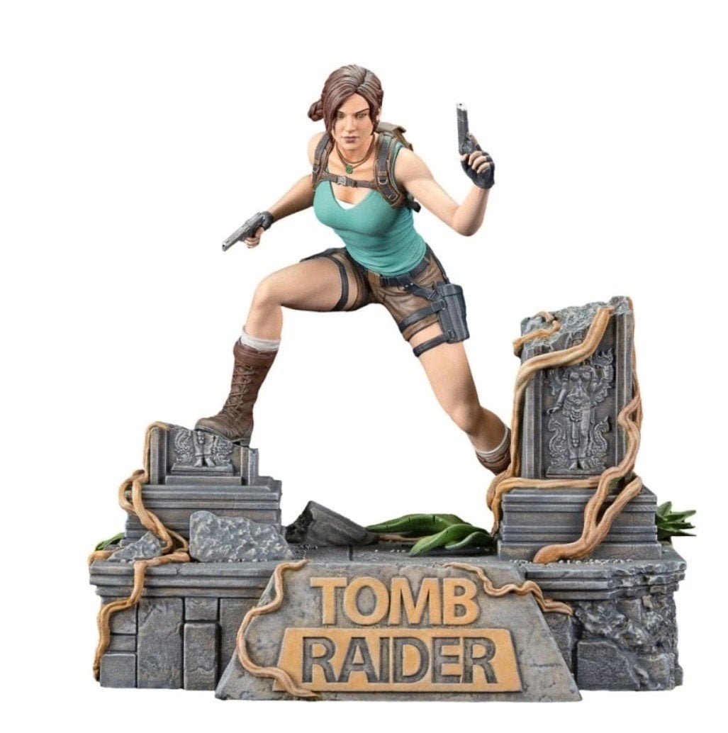GEZOCHT!! Deze tomb raider statue, Verzamelen, Beelden en Beeldjes, Ophalen of Verzenden