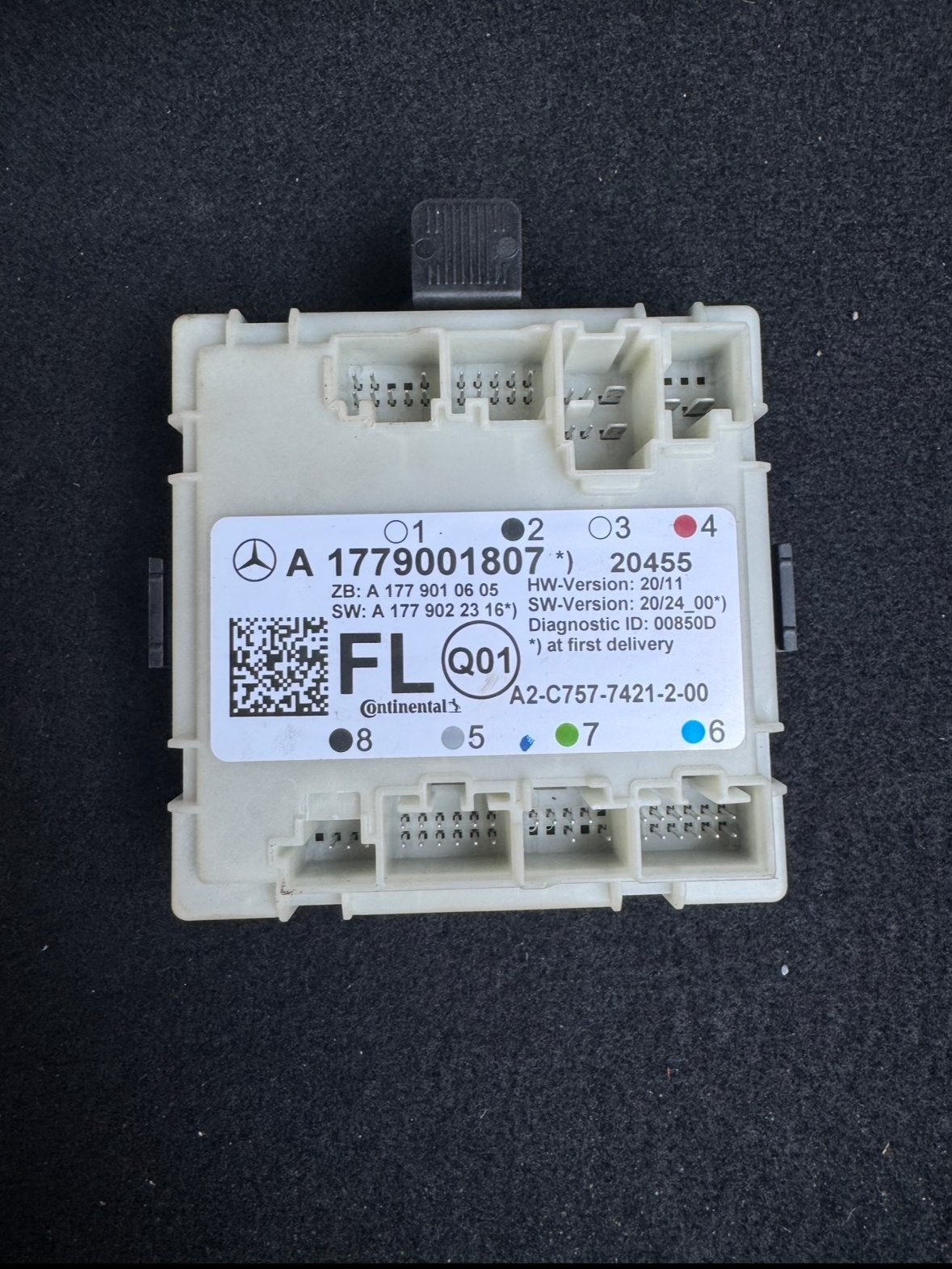 Mercedes-Benz A 1779001807 ECU Continental, Auto-onderdelen, Ophalen of Verzenden, Gebruikt, Mercedes-Benz