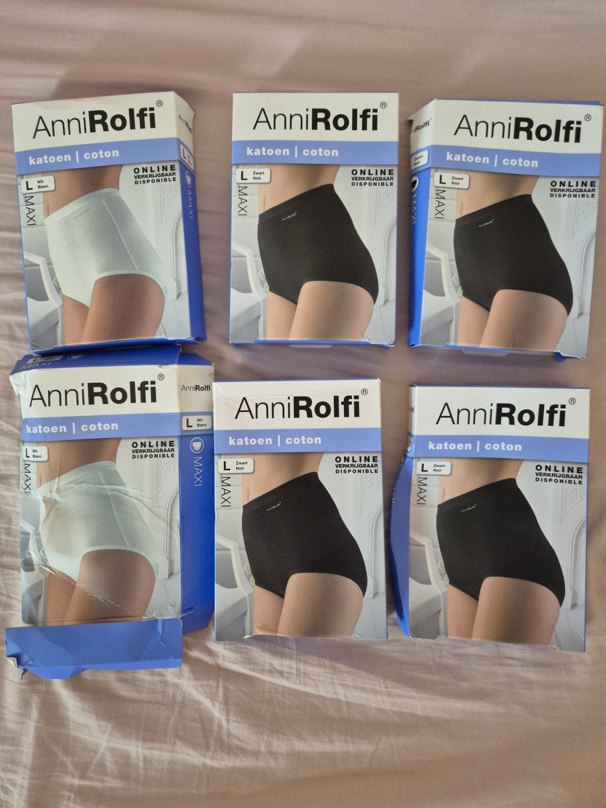 Anni Rolfi Katoenen Maxi Slips Maat L - Nieuw in Verpakking, Kleding | Dames, Ondergoed en Lingerie, Anni rolfi, Ophalen of Verzenden