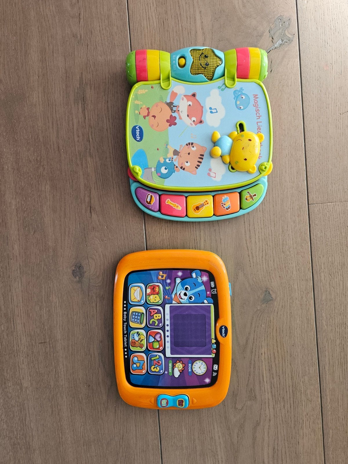 VTech Baby Touch Tablet & Magisch Liedjesboek, Ophalen of Verzenden, Gebruikt, Overige typen, Met licht