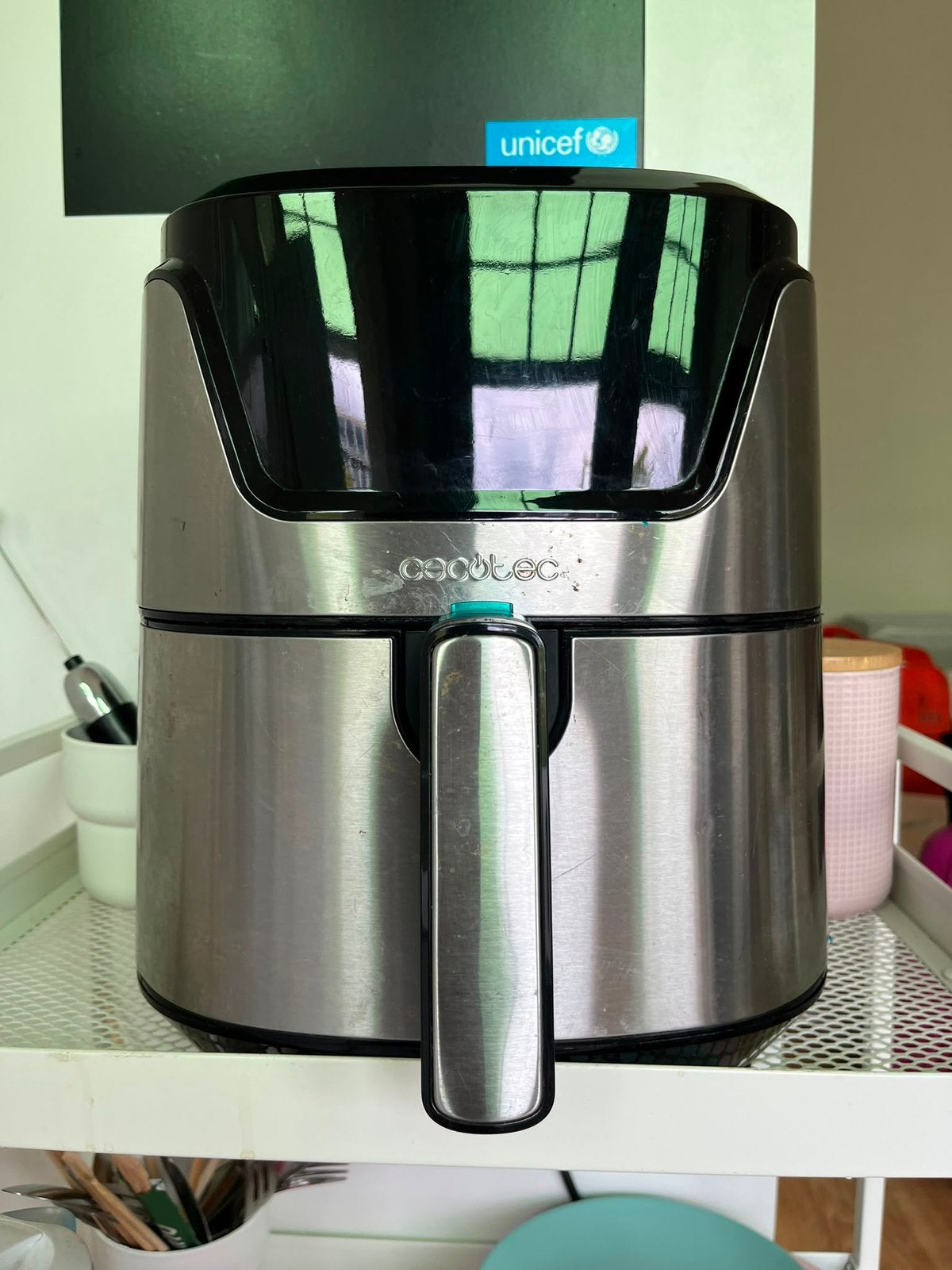 Airfryer, Witgoed en Apparatuur, Ophalen of Verzenden, Gebruikt, Airfryer, Minder dan 750 gram