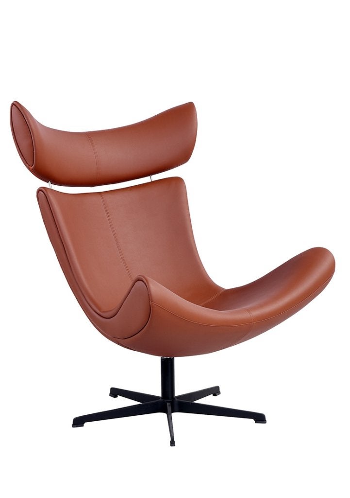 OHNO - Lounge Stoel - Bruin, Huis en Inrichting, Niet ingevuld, Bruin, Niet ingevuld, Nieuw