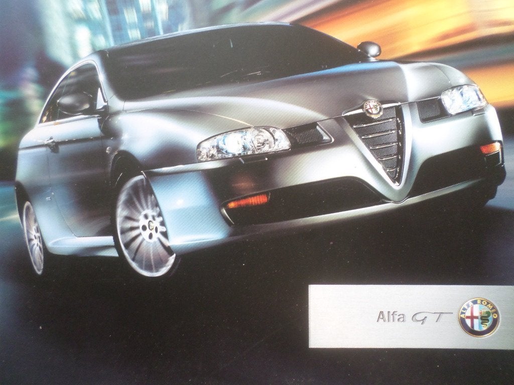Alfa Romeo GT Brochure, Ophalen of Verzenden, Zo goed als nieuw, Alfa Romeo