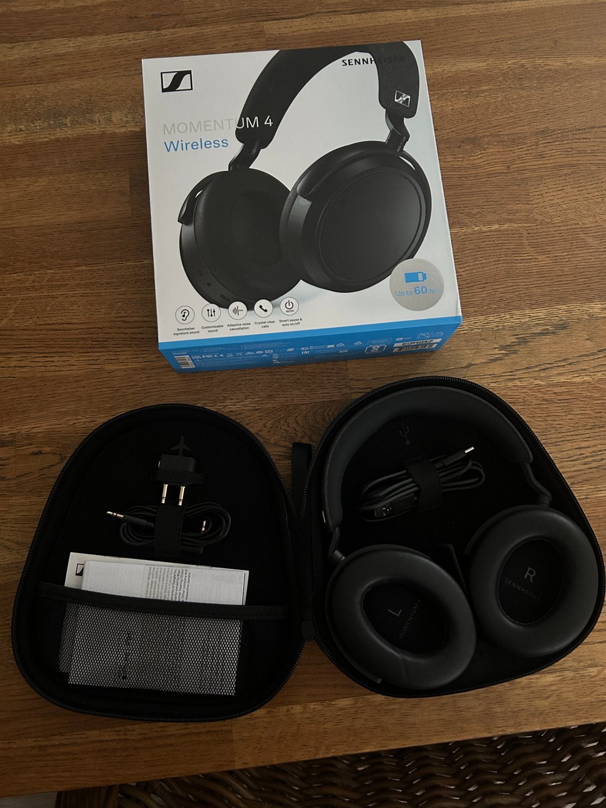 Sennheiser Momentum 4 Wireless koptelefoon - Zo goed als nie, Audio, Tv en Foto, Koptelefoons, Verzenden, Bluetooth, Sennheiser