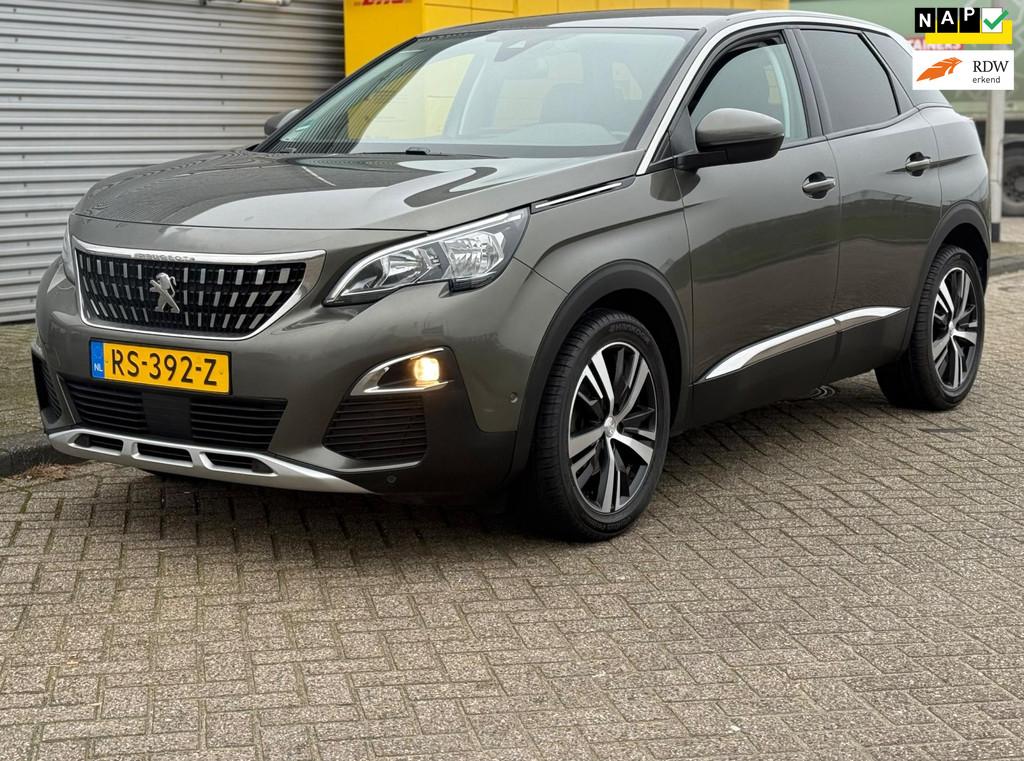 Peugeot 3008 1.2 PureTech Bj 2018 Automaat Navi Pdc Camera, USB, Gebruikt, Euro 6, 1199 cc